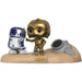 Star Wars - R2-D2 & C-3P0 Escape Pod Landing Bobble-Head Figure - Funko - Pop! Movie Moments Series (222)