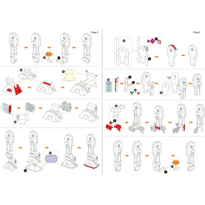 Star Wars - R2-D2 & C-3PO Figure Model Kit Gift Set (Steel, Expert Difficulty) - Fascinations - Metal Earth Series