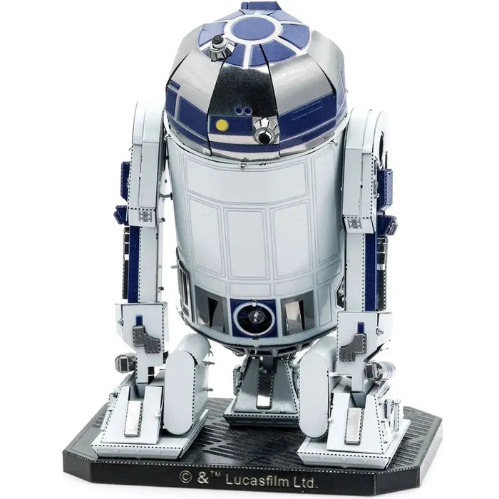 Star Wars - R2-D2 Figure Model Kit (Steel, Moderate Difficulty) - Fascinations - Metal Earth Premium Series