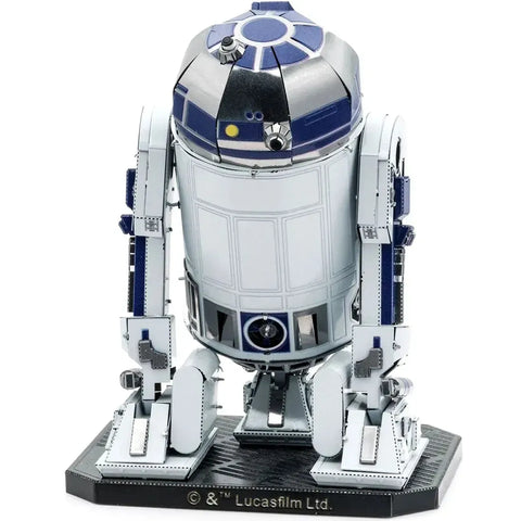 Star Wars - R2-D2 Figure Model Kit (Steel, Moderate Difficulty) - Fascinations - Metal Earth Premium Series