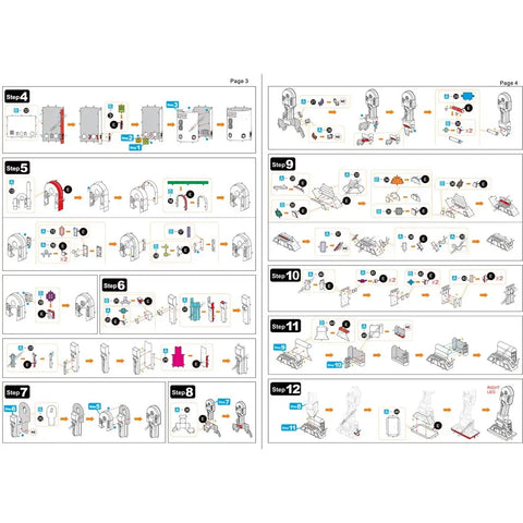 Star Wars - R2-D2 Figure Model Kit (Steel, Moderate Difficulty) - Fascinations - Metal Earth Premium Series