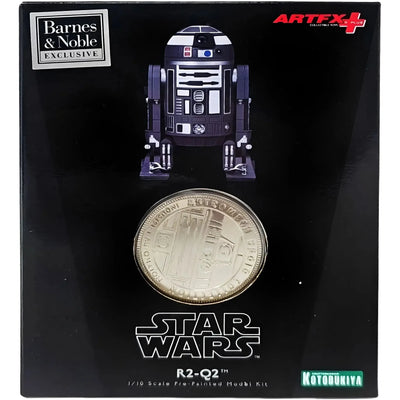 Star Wars - R2-Q2 Figure Model Kit (1:10 Scale, Pre-Painted) - Kotobukiya - ArtFX+ Series - (2016)