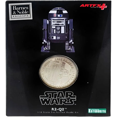 Star Wars - R2-Q2 Figure Model Kit (1:10 Scale, Pre-Painted) - Kotobukiya - ArtFX+ Series - (2016)