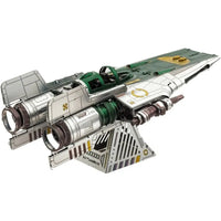 Star Wars - Resistance A-Wing Fighter Figure Model Kit (Steel, Challenging Difficulty) - Fascinations - Metal Earth Series