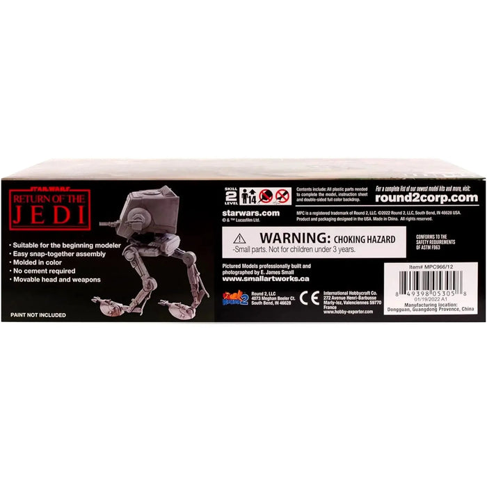 Star Wars [Return of the Jedi] - Imperial AT-ST Walker Vehicle Model Kit (1:100 Scale) - MPC - (2022)