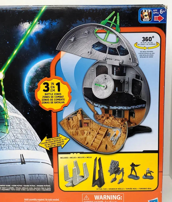Star Wars Rogue One - Death Star Playset - Hasbro - Micro Machines Series (2016)