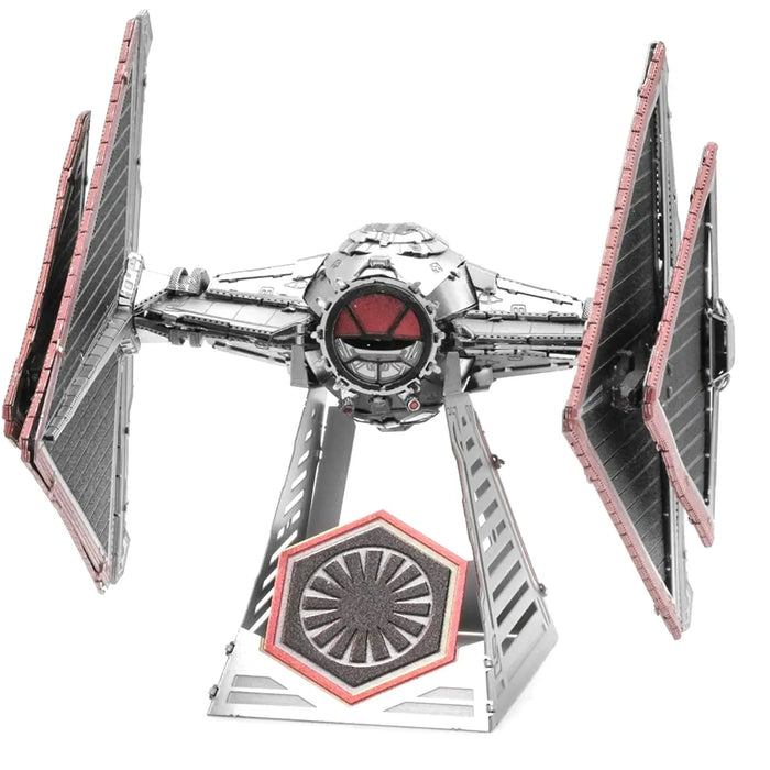 Star Wars - Sith TIE Fighter Figure Model Kit (Steel, Challenging Difficulty) - Fascinations - Metal Earth Series