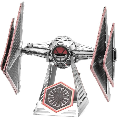 Star Wars - Sith TIE Fighter Figure Model Kit (Steel, Challenging Difficulty) - Fascinations - Metal Earth Series - Image 2