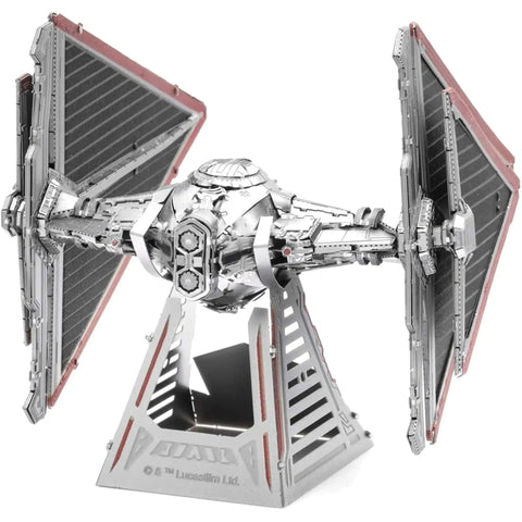 Star Wars - Sith TIE Fighter Figure Model Kit (Steel, Challenging Difficulty) - Fascinations - Metal Earth Series - Image 5