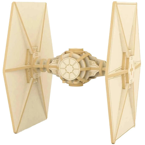 Star Wars - TIE Fighter 3D Wood Model Kit - IncrediBuilds