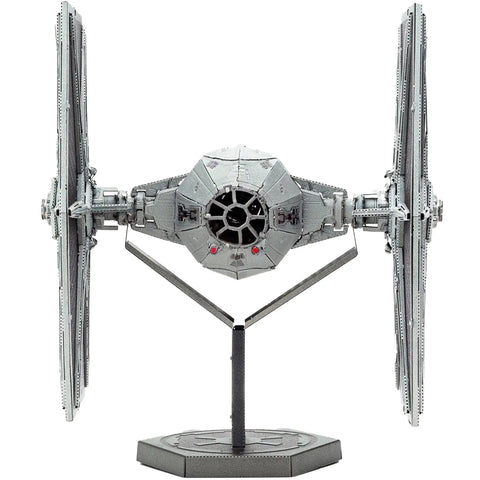 Star Wars - TIE Fighter Spacecraft 3D Figure Model Kit (Steel, Hard Difficulty) - Fascinations - Metal Earth Premium Series - (2023)