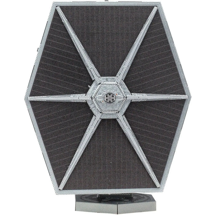Star Wars - TIE Fighter Spacecraft 3D Figure Model Kit (Steel, Hard Difficulty) - Fascinations - Metal Earth Premium Series - (2023)