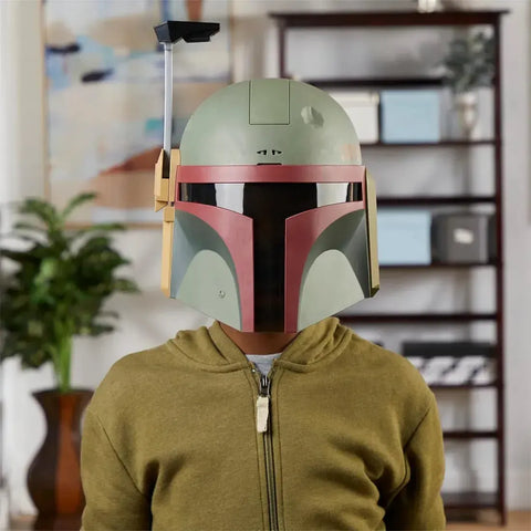 Star Wars [The Book of Boba Fett] - Talking Boba Fett Helmet Cosplay Mask Electronic Toy - Hasbro