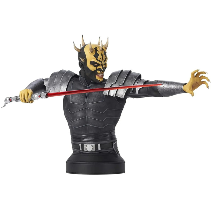 Star Wars: The Clone Wars - Savage Opress Mini-Bust Statue Figure (1:6 Scale, Limited Edition: 1 of 3,000) - Gentle Giant Ltd.