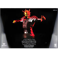 Star Wars: The Clone Wars - Savage Opress Mini-Bust Statue Figure (1:6 Scale, Limited Edition: 1 of 3,000) - Gentle Giant Ltd.