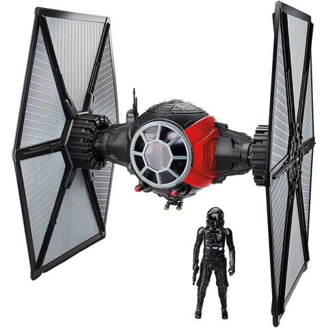 Star Wars [The Force Awakens] - First Order Special Forces TIE Fighter Vehicle with Pilot Action Figure - Hasbro - (2015) - Image 2