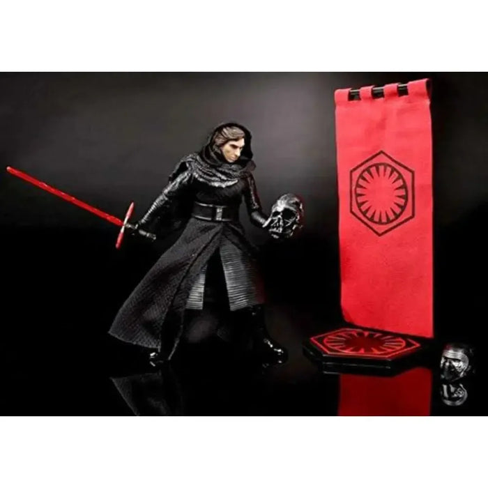 Star Wars: The Force Awakens - Snow Battle Centerpiece Kylo Ren Diorama Figure (6") - Hasbro - The Black Series, Centerpiece Collection - (2016)