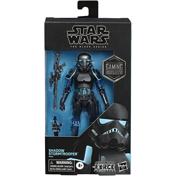 Star Wars: The Force Unleashed - Shadow Stormtrooper Action Figure (6") - Hasbro - The Black Series Gaming Greats