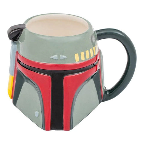 Star Wars: The Mandalorian - Boba Fett Sculpted Mug (Ceramic, 20 oz.) - Bioworld