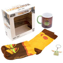 Star Wars: The Mandalorian - Gift Box Set - Culturefly - 12 oz. Mug, Crew Socks, Keychains