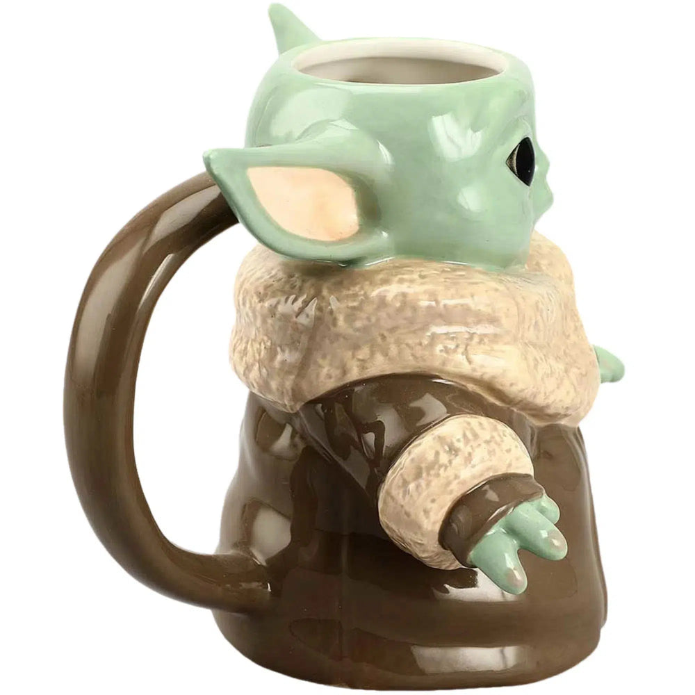 Star Wars: The Mandalorian - Grogu Sculpted Mug (Ceramic, 18 oz.) - Bioworld