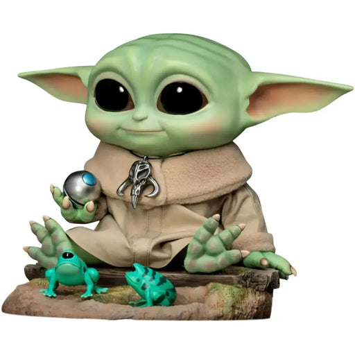 Star Wars: The Mandalorian - Grogu Statue Figure (7.2", Limited Edition, 1 of 3,000) - Beast Kingdom - Egg Attack Action Series (EAA-043)
