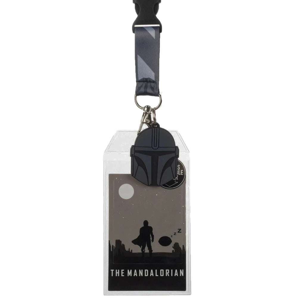 Star Wars: The Mandalorian - Grogu & The Mandalorian Lanyard - Bioworld