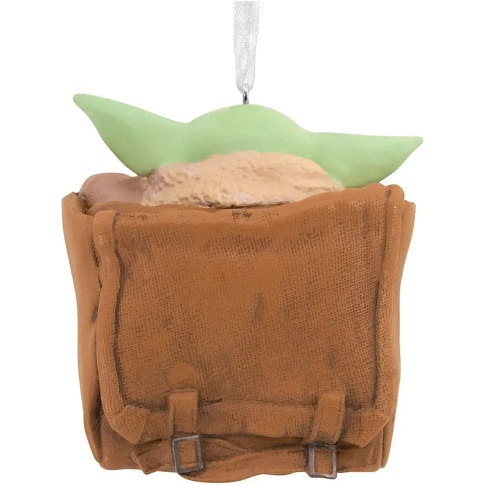 Star Wars: The Mandalorian - Grogu in Bag Christmas Ornament - Hallmark