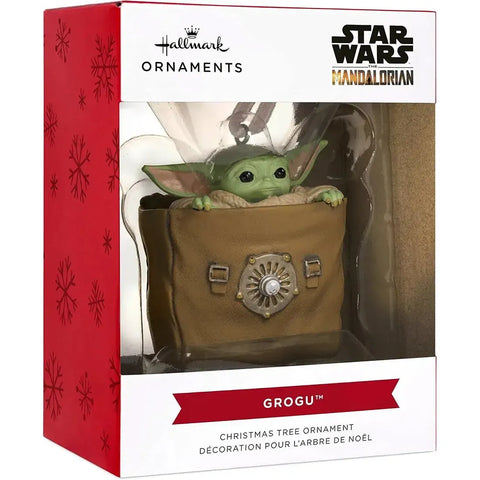 Star Wars: The Mandalorian - Grogu in Bag Christmas Ornament - Hallmark