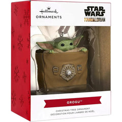 Star Wars: The Mandalorian - Grogu in Bag Christmas Ornament - Hallmark