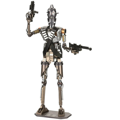 Star Wars: The Mandalorian - IG-11 Droid 3D Figure Model Kit (Steel, Hard Difficulty) - Fascinations - Metal Earth Premium Series - (2020)