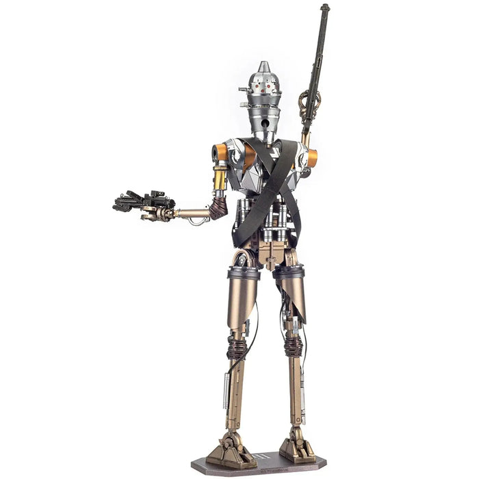 Star Wars: The Mandalorian - IG-11 Droid 3D Figure Model Kit (Steel, Hard Difficulty) - Fascinations - Metal Earth Premium Series - (2020)