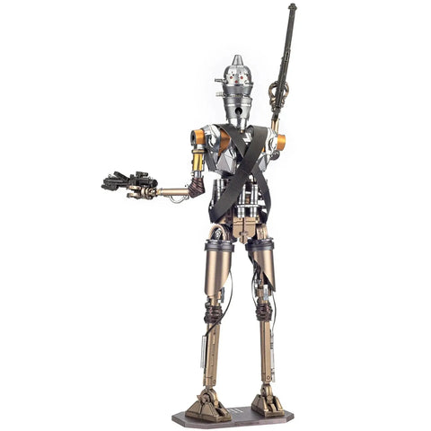 Star Wars: The Mandalorian - IG-11 Droid 3D Figure Model Kit (Steel, Hard Difficulty) - Fascinations - Metal Earth Premium Series - (2020)