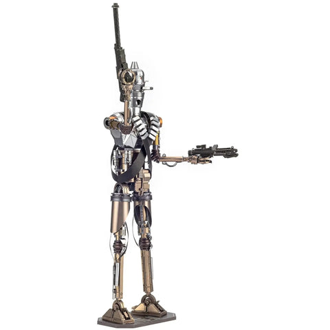 Star Wars: The Mandalorian - IG-11 Droid 3D Figure Model Kit (Steel, Hard Difficulty) - Fascinations - Metal Earth Premium Series - (2020)