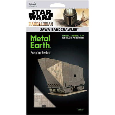 Star Wars: The Mandalorian - Jawa Sandcrawler Vehicle 3D Figure Model Kit (Steel, Hard Difficulty) - Fascinations - Metal Earth Premium Series - (2022)