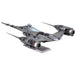 Star Wars: The Mandalorian - Mandalorian N-1 Starfighter Figure 3D Model Kit (Steel, Hard Difficulty) - Fascinations - Metal Earth Premium Series - (2023)