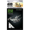 Star Wars: The Mandalorian - Mandalorian N-1 Starfighter Figure 3D Model Kit (Steel, Hard Difficulty) - Fascinations - Metal Earth Premium Series - (2023)