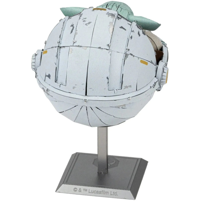Star Wars: The Mandalorian - The Child 3D Figure Model Kit (Steel, Moderate Difficulty) - Fascinations - Metal Earth Iconx Premium Series - (2020)