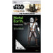 Star Wars: The Mandalorian - The Mandalorian 3D Figure Model Kit (Steel, Hard Difficulty) - Fascinations - Metal Earth Premium Series - (2020)