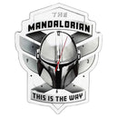 Star Wars: The Mandalorian - "This is The Way" Wood Wall Clock - Bioworld