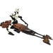 Star Wars [The Power of the Force] - Imperial Speeder Bike with Biker Scout Stormtrooper Action Figure & Vehicle Set (6") - Kenner - (1995)