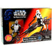 Star Wars [The Power of the Force] - Imperial Speeder Bike with Biker Scout Stormtrooper Action Figure & Vehicle Set (6") - Kenner - (1995)