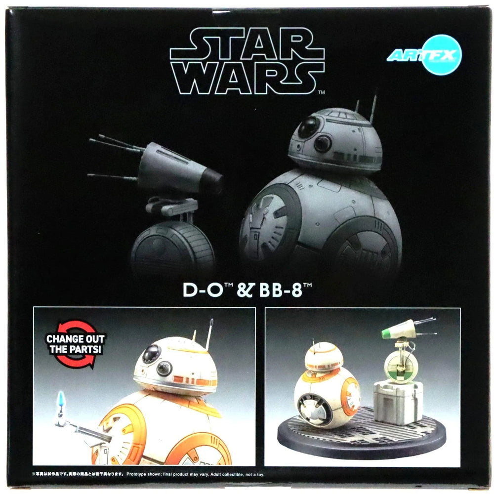 Star Wars: The Rise of Skywalker (Episode IX) - D-O & BB-8 Model Kit (1:7 Scale) - Kotobukiya - ArtFX, Pre-Painted