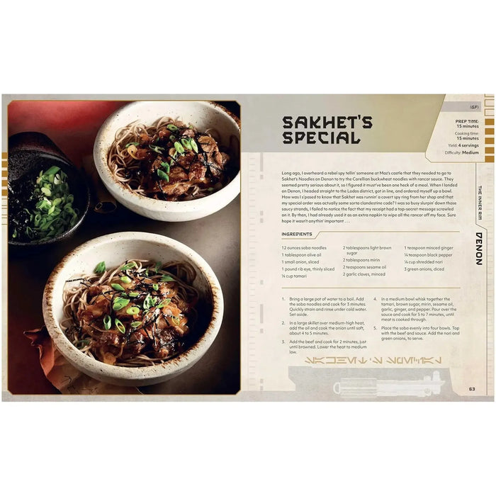 Star Wars The Ultimate Cookbook: The Official Guide to Cooking Your Way Through the Galaxy | Hardcover Book | Insight Editions - (2023)