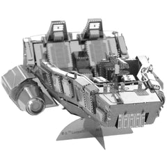 Star Wars - Unpainted First Order Snowspeeder Figure Model Kit (Steel, Challenging Difficulty) - Fascinations - Metal Earth Series