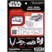 Star Wars - Unpainted First Order Snowspeeder Figure Model Kit (Steel, Challenging Difficulty) - Fascinations - Metal Earth Series