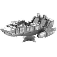 Star Wars - Unpainted First Order Snowspeeder Figure Model Kit (Steel, Challe...- Image 4