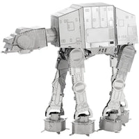 Star Wars - Unpainted Imperial AT-AT Figure Model Kit (Steel, Moderate Difficulty) - Fascinations - Metal Earth Series