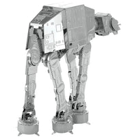 Star Wars - Unpainted Imperial AT-AT Figure Model Kit (Steel, Moderate Difficulty) - Fascinations - Metal Earth Series