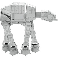 Star Wars - Unpainted Imperial AT-AT Figure Model Kit (Steel, Moderate Difficulty) - Fascinations - Metal Earth Series